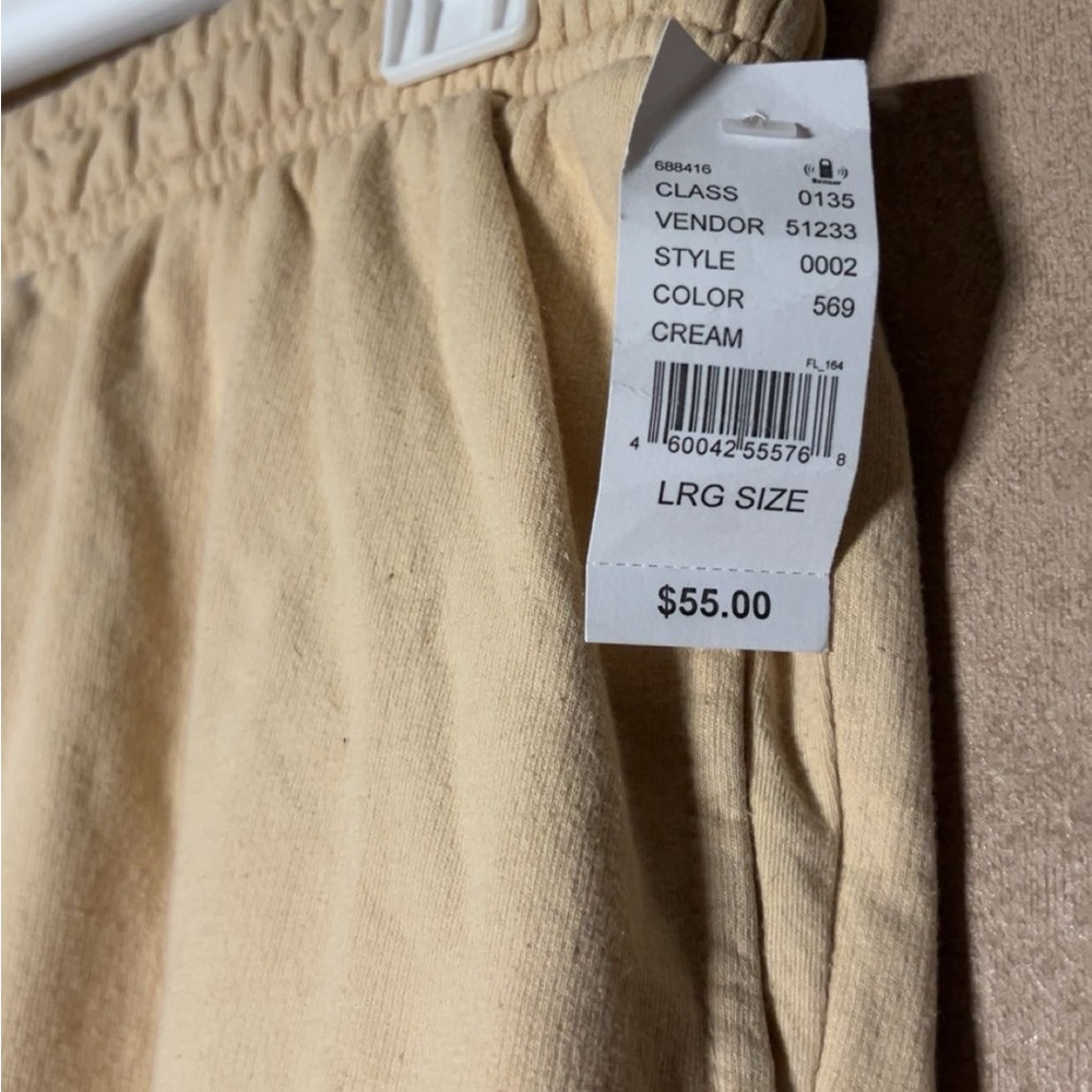 Tilly's Cream Sweatpants